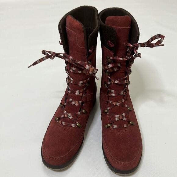 Chaco Shoes - CHACO ANDORRA SUEDE LACE UP BOOTS SIZE 7‎